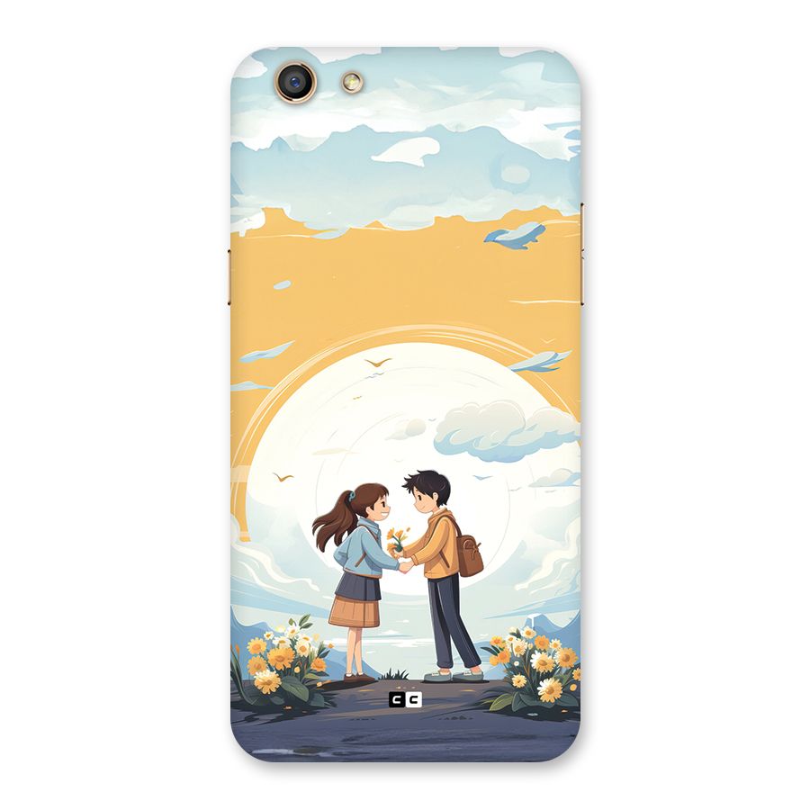 Teenage Anime Couple Back Case for Oppo F3