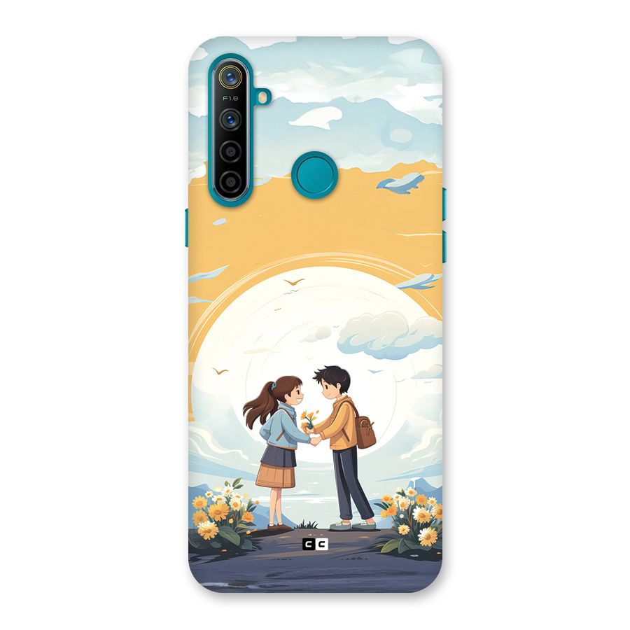 Teenage Anime Couple Back Case for Realme 5i