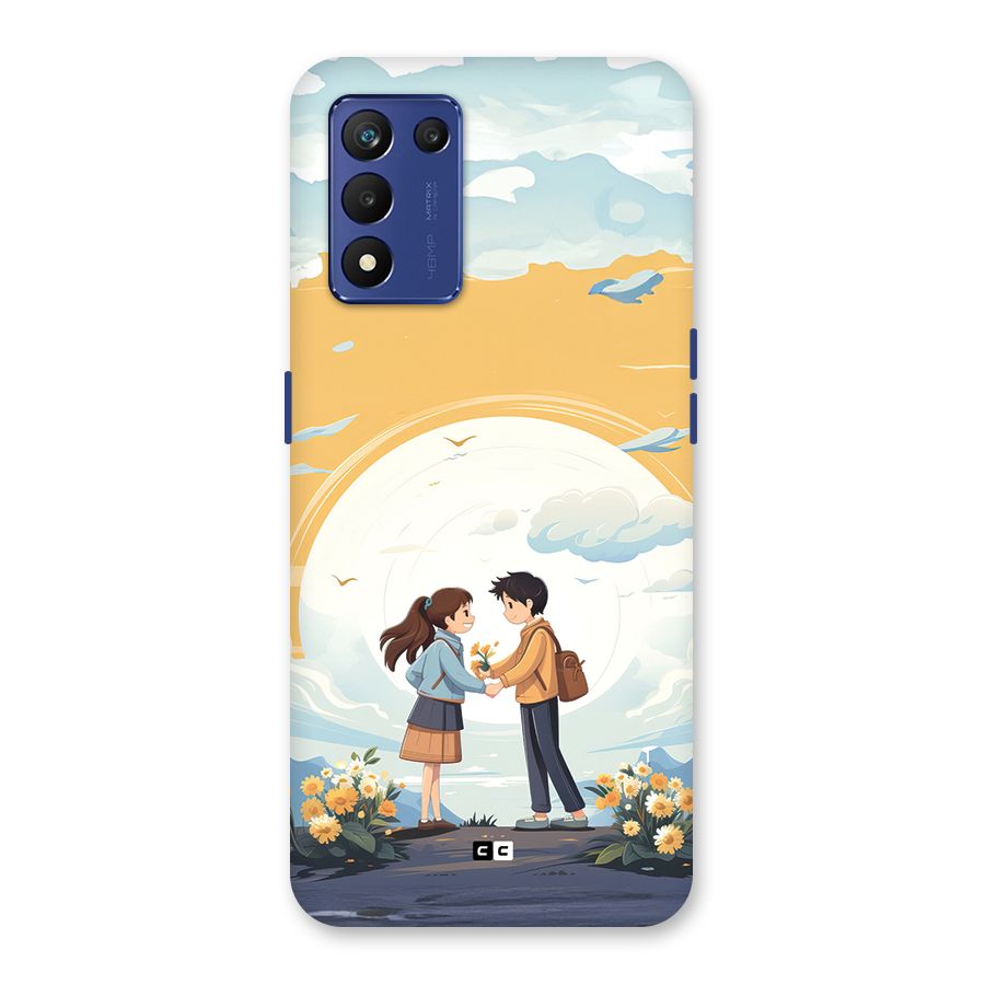 Teenage Anime Couple Back Case for Realme 9 5G Speed