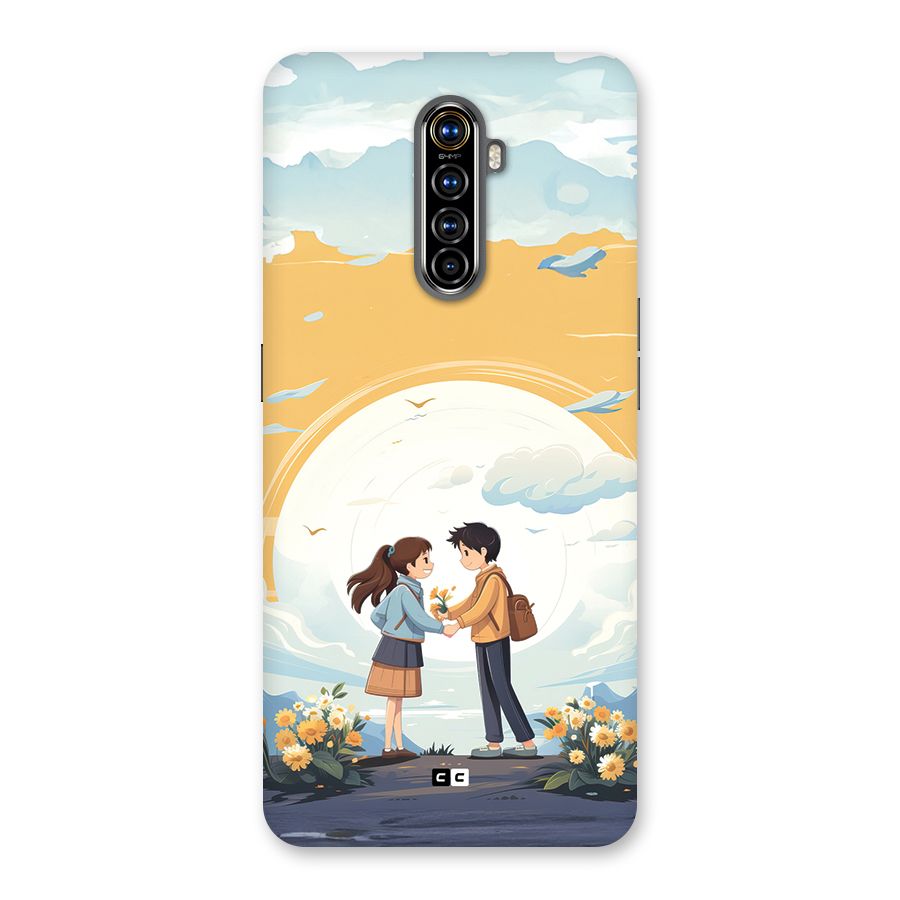Teenage Anime Couple Back Case for Realme X2 Pro