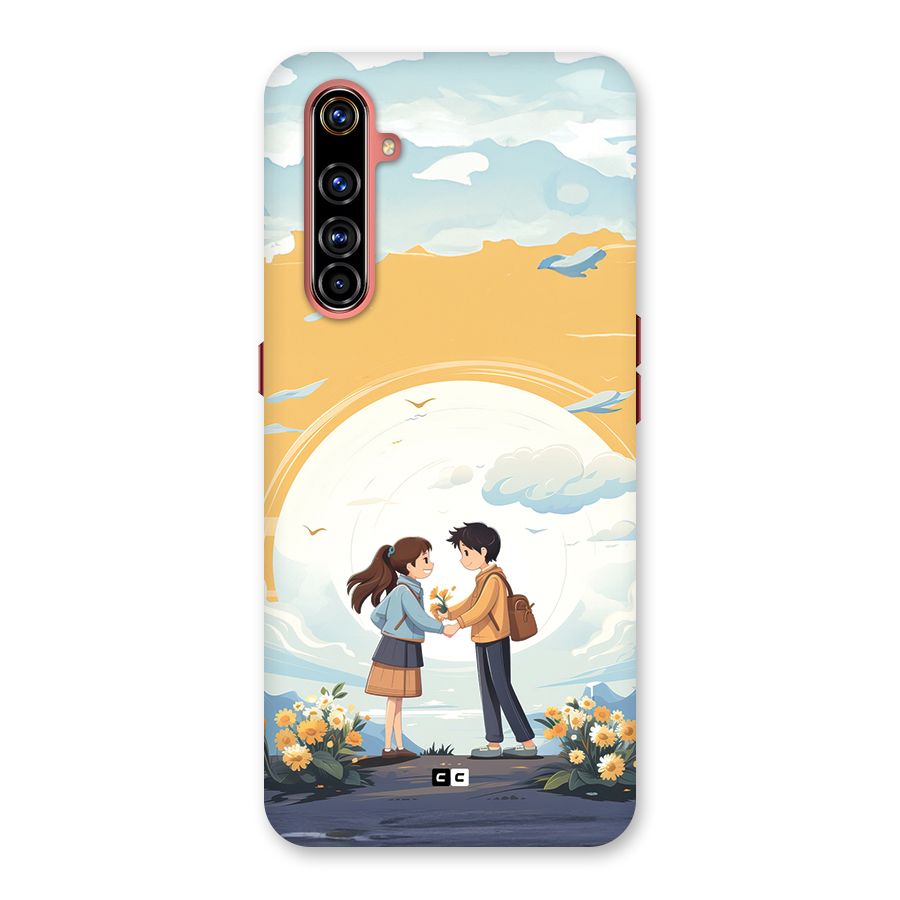 Teenage Anime Couple Back Case for Realme X50 Pro