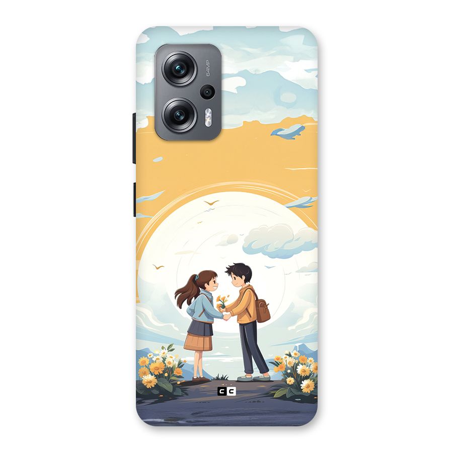 Teenage Anime Couple Back Case for Redmi K50i