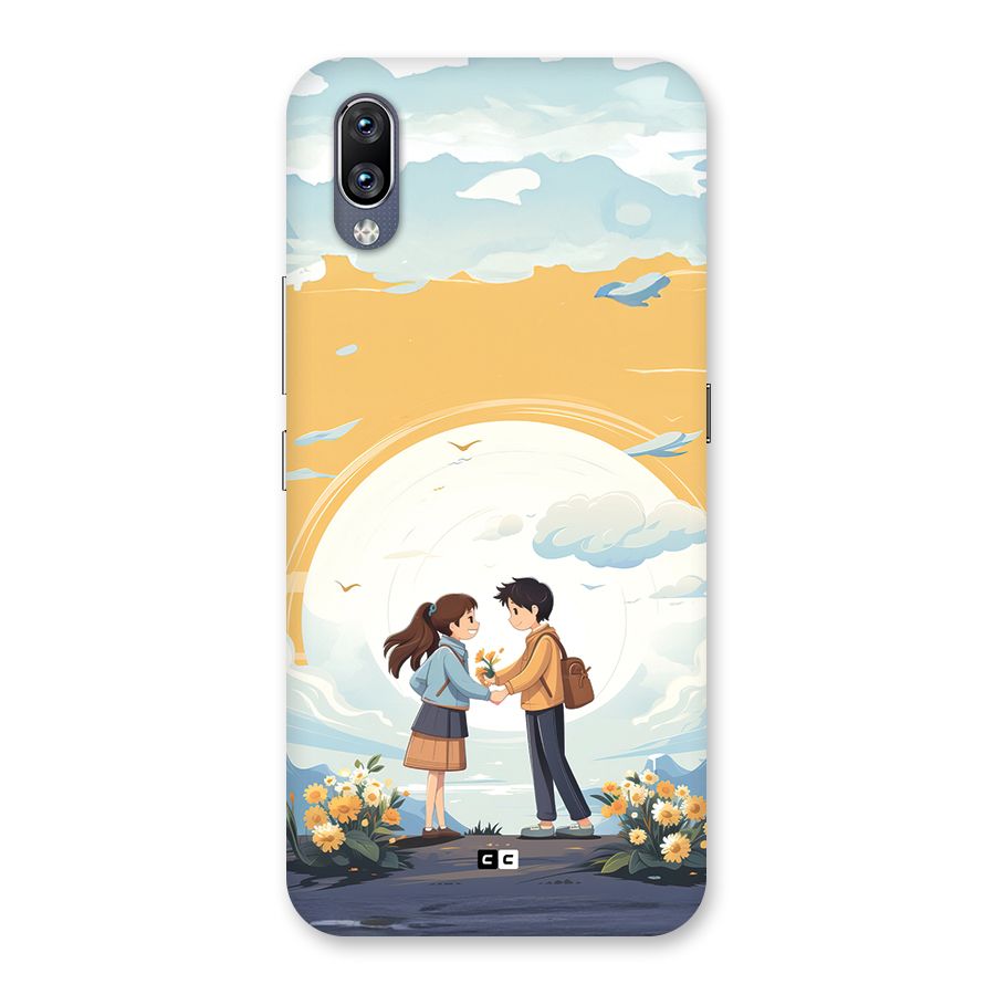 Teenage Anime Couple Back Case for Vivo NEX