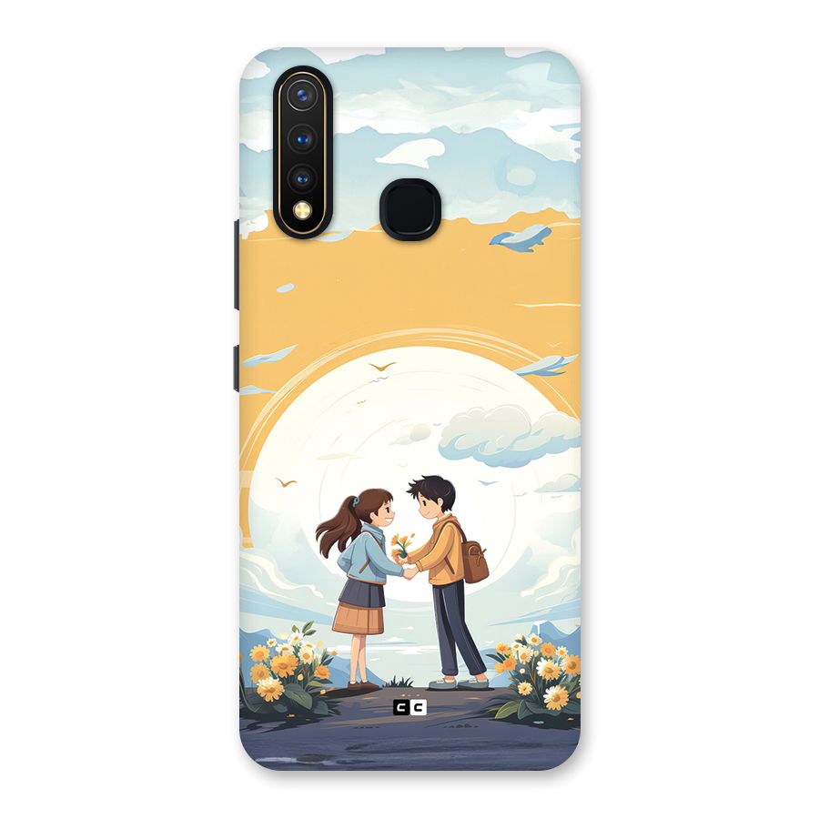 Teenage Anime Couple Back Case for Vivo U20