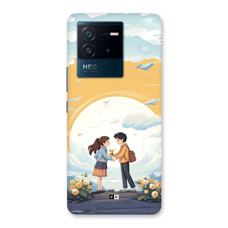 Teenage Anime Couple Back Case for Vivo iQOO Neo 6 5G