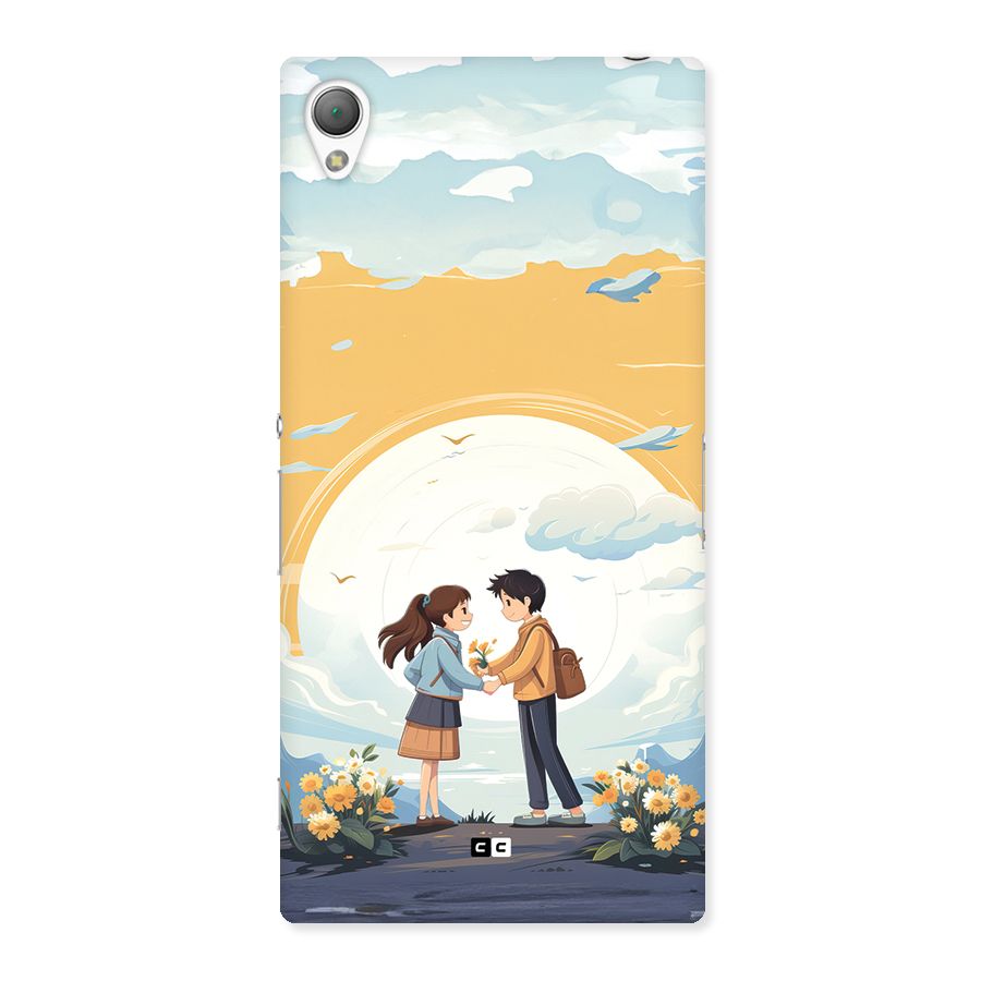 Teenage Anime Couple Back Case for Xperia Z3
