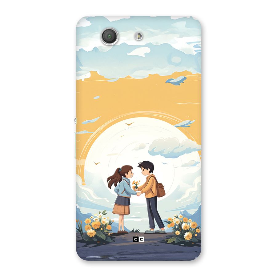 Teenage Anime Couple Back Case for Xperia Z3 Compact