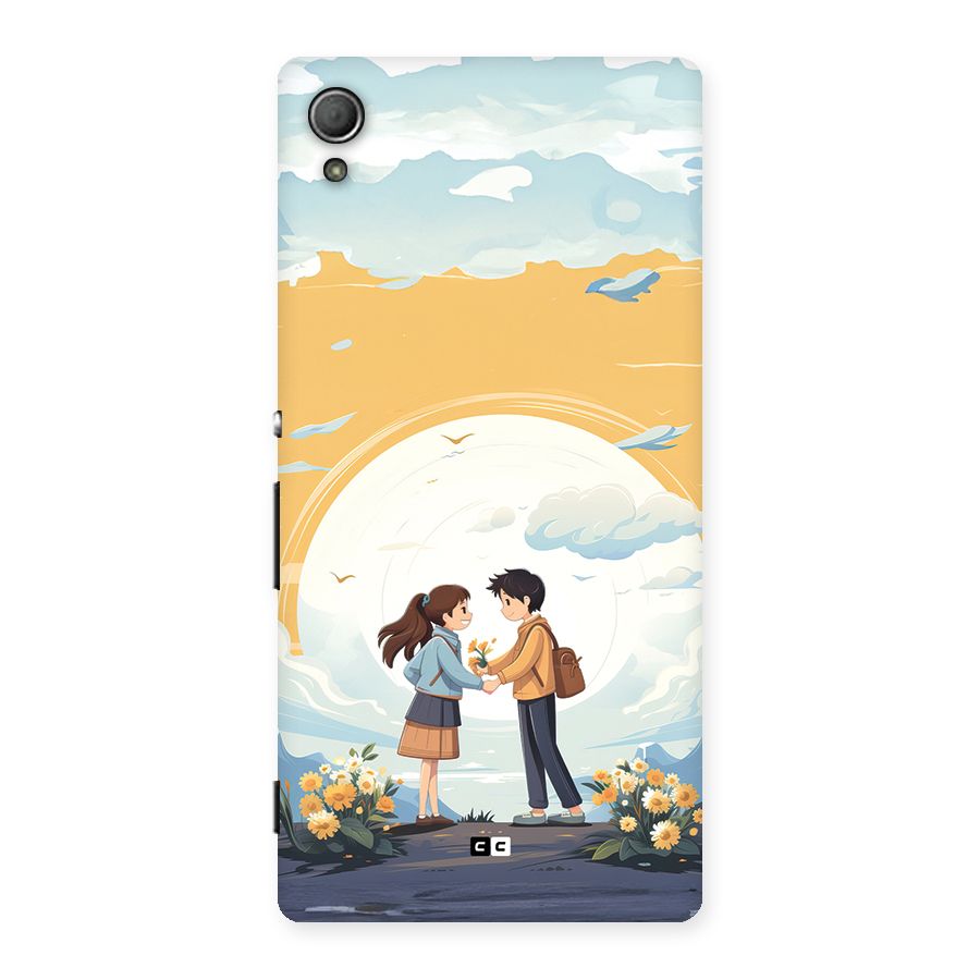 Teenage Anime Couple Back Case for Xperia Z3 Plus