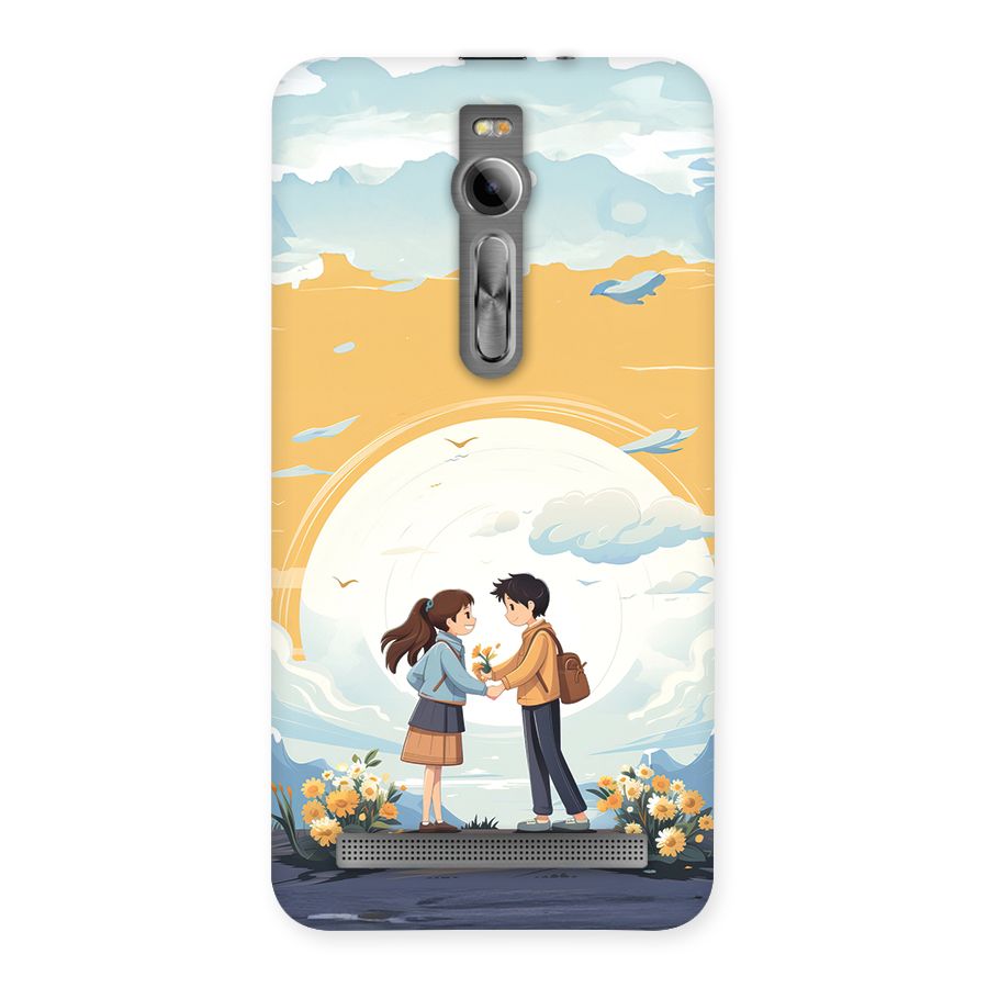 Teenage Anime Couple Back Case for Zenfone 2
