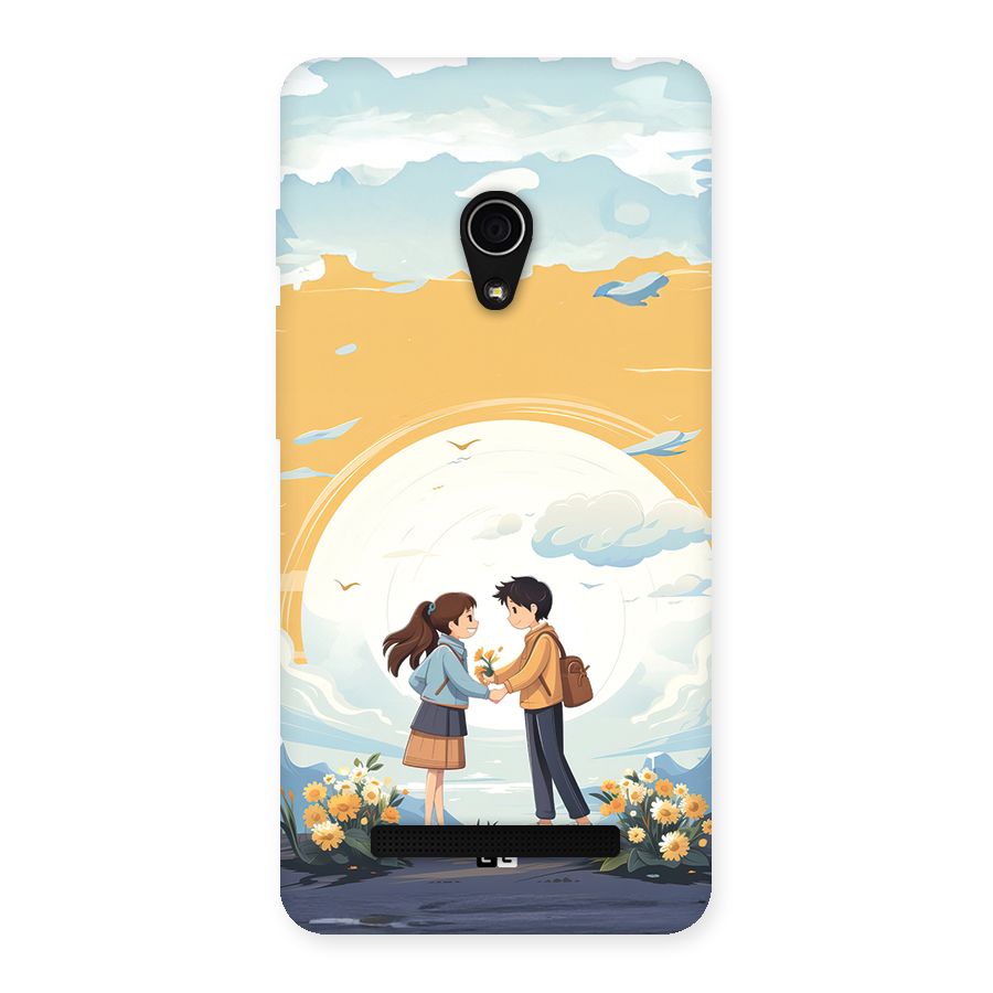 Teenage Anime Couple Back Case for Zenfone 5