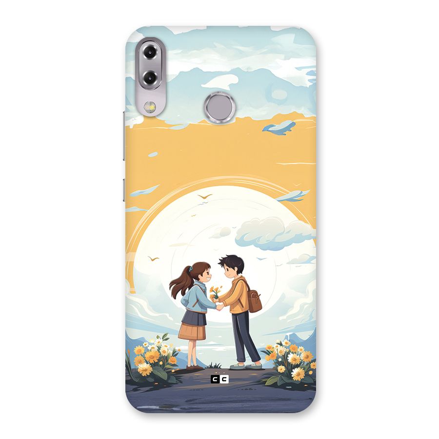Teenage Anime Couple Back Case for Zenfone 5Z