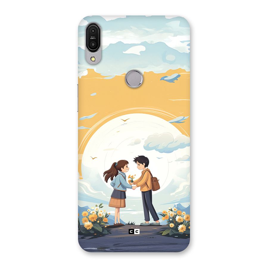 Teenage Anime Couple Back Case for Zenfone Max Pro M1