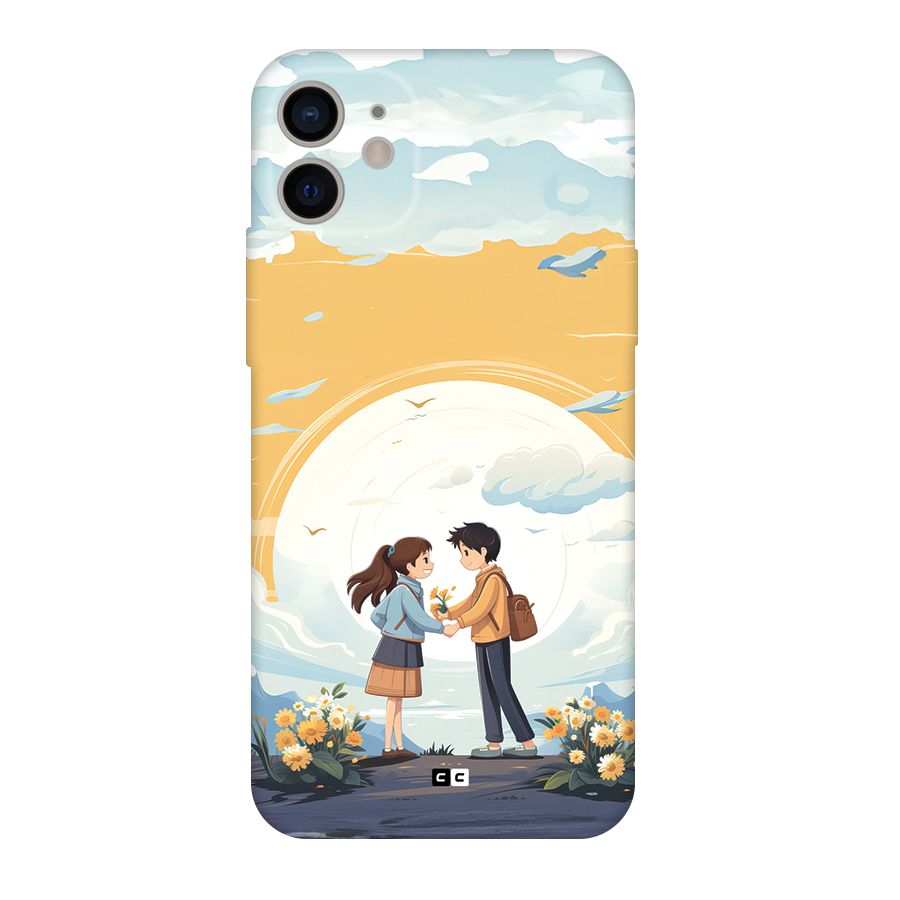 Teenage Anime Couple Back Case for iPhone 11