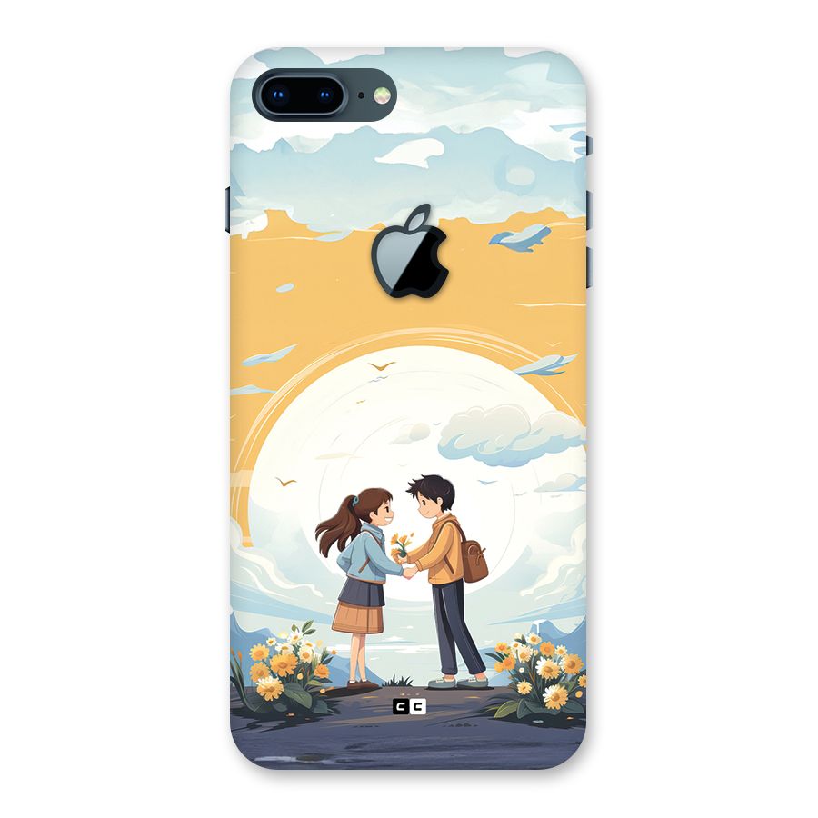 Teenage Anime Couple Back Case for iPhone 7 Plus Apple Cut
