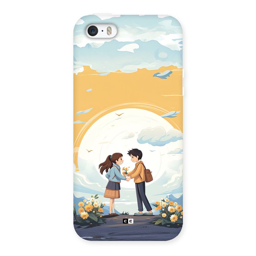 Teenage Anime Couple Back Case for iPhone SE 2016