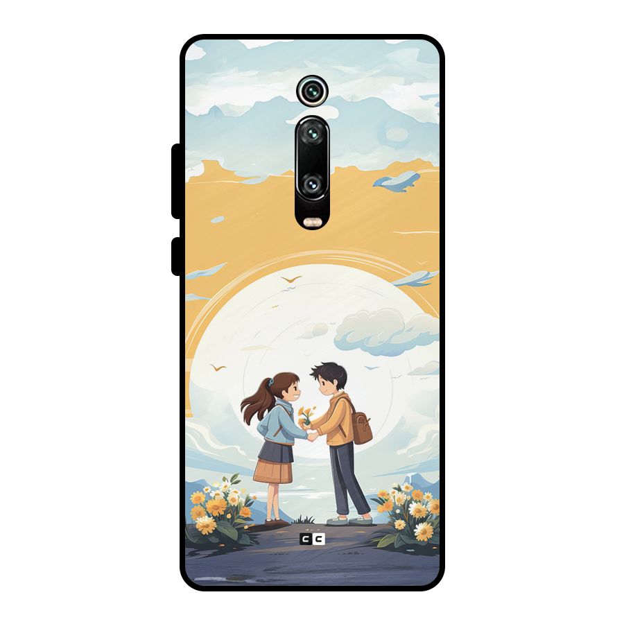 Teenage Anime Couple Metal Back Case for Redmi K20 Pro