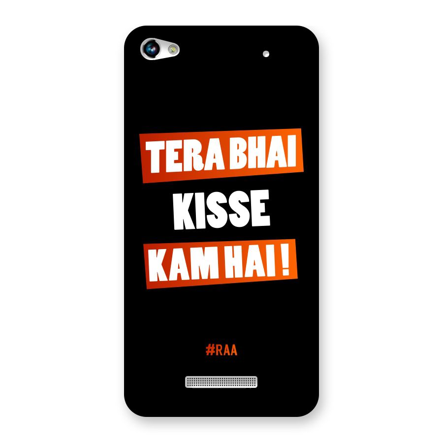 Tera Bhai Kisse Kam Hai Back Case for Micromax Hue 2