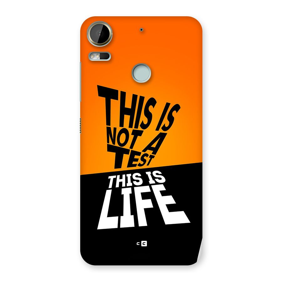 Test Life Back Case for Desire 10 Pro