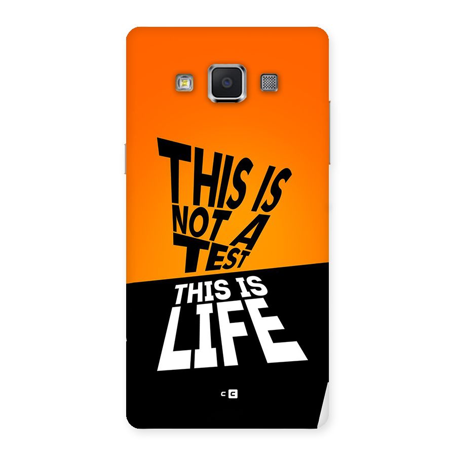 Test Life Back Case for Galaxy A5