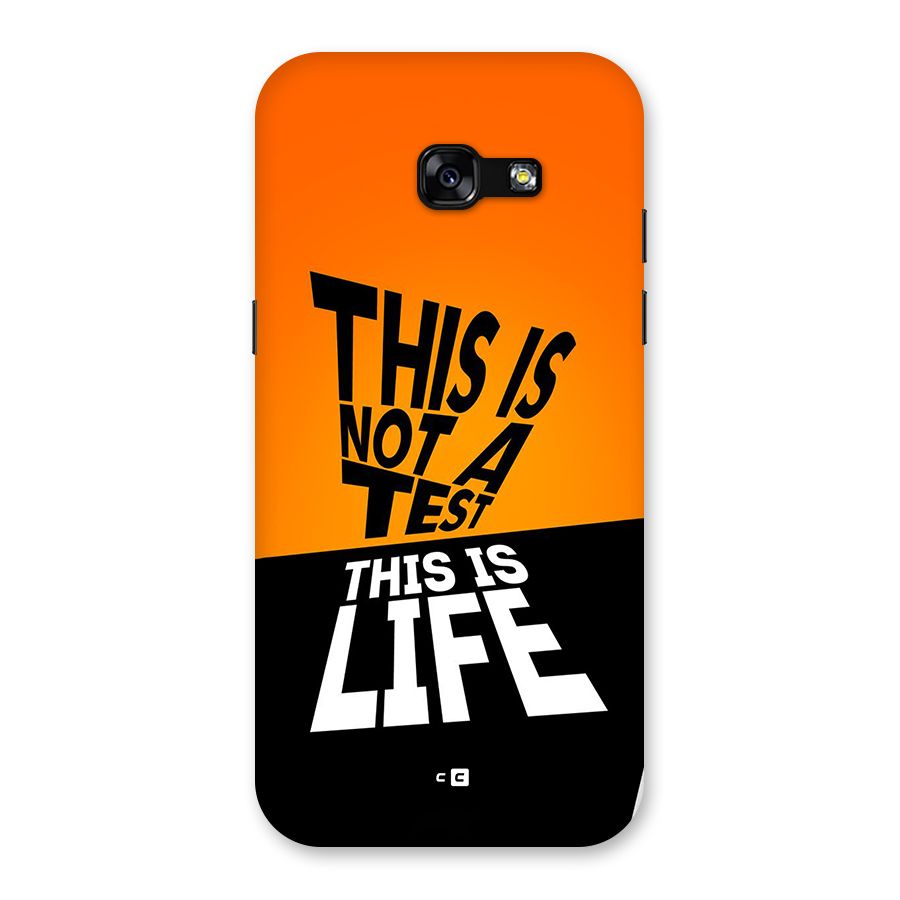 Test Life Back Case for Galaxy A5 2017