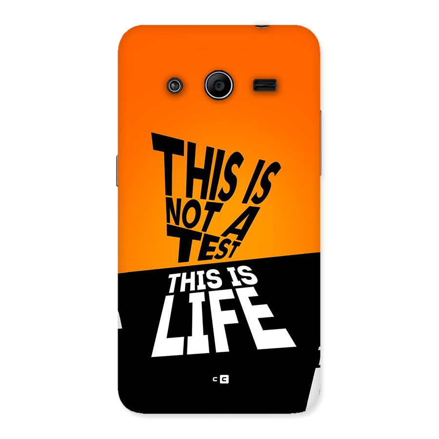 Test Life Back Case for Galaxy Core 2