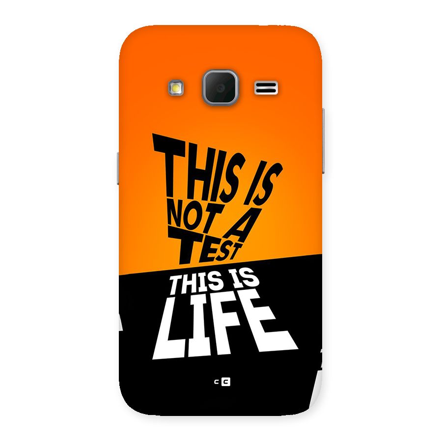 Test Life Back Case for Galaxy Core Prime