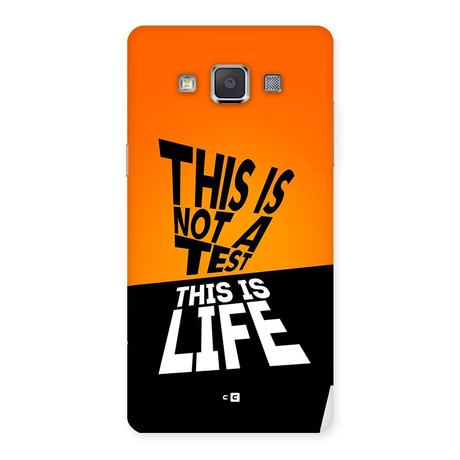 Test Life Back Case for Galaxy Grand Max