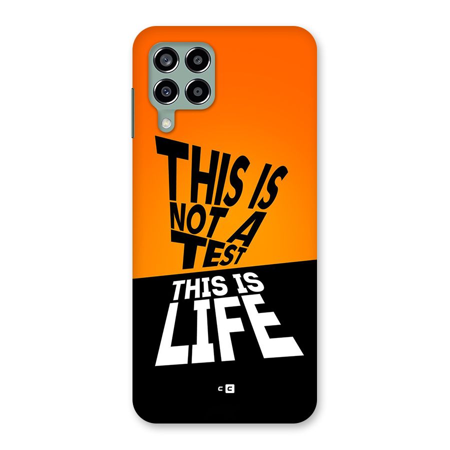 Test Life Back Case for Galaxy M33