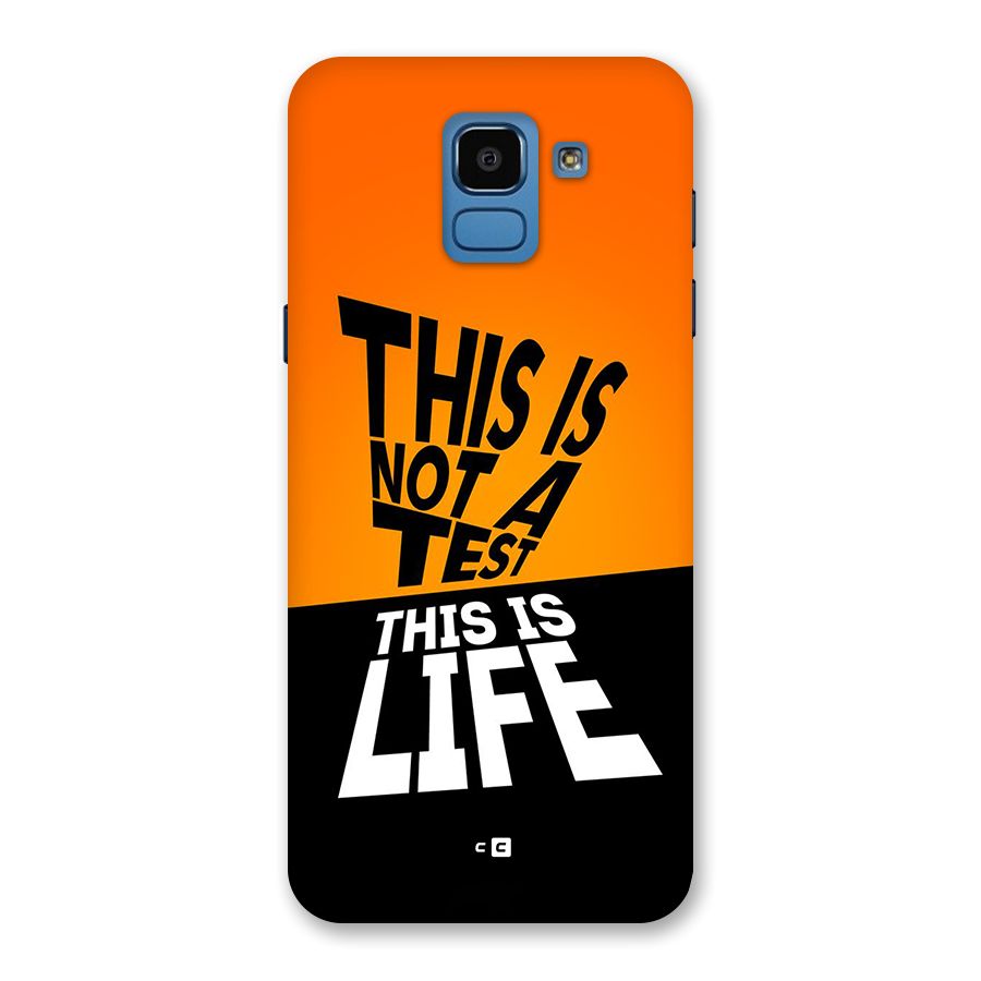 Test Life Back Case for Galaxy On6
