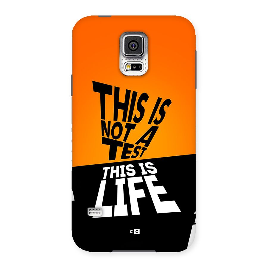 Test Life Back Case for Galaxy S5
