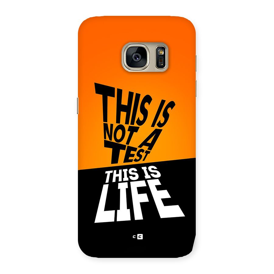 Test Life Back Case for Galaxy S7