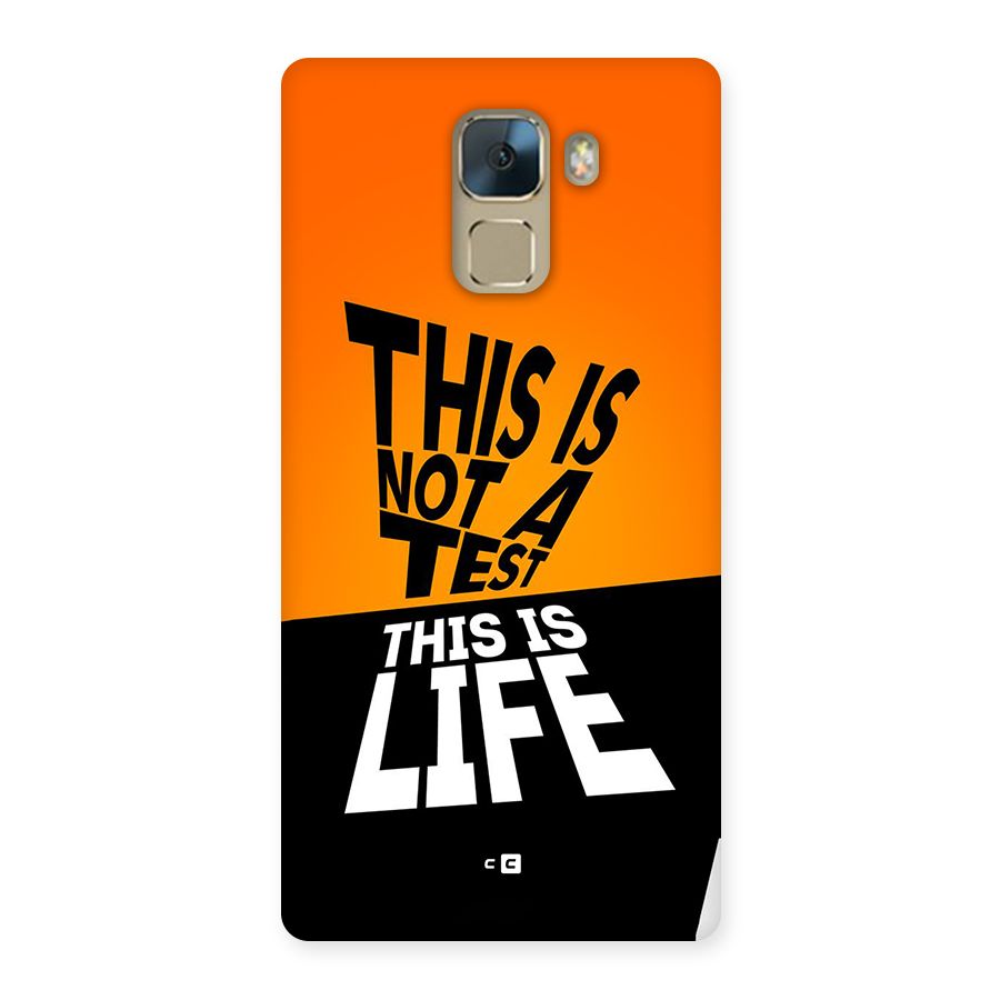Test Life Back Case for Honor 7