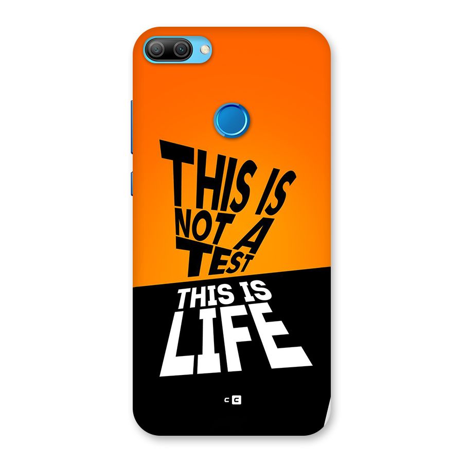 Test Life Back Case for Honor 9N