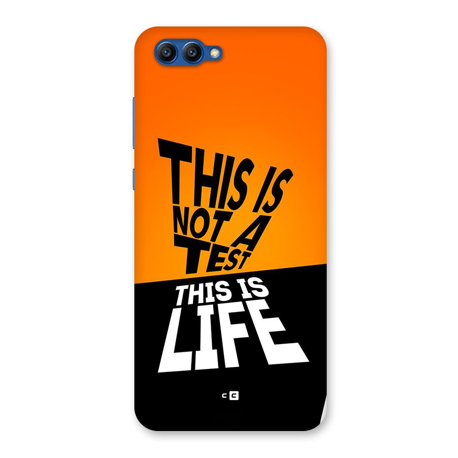 Test Life Back Case for Honor View 10