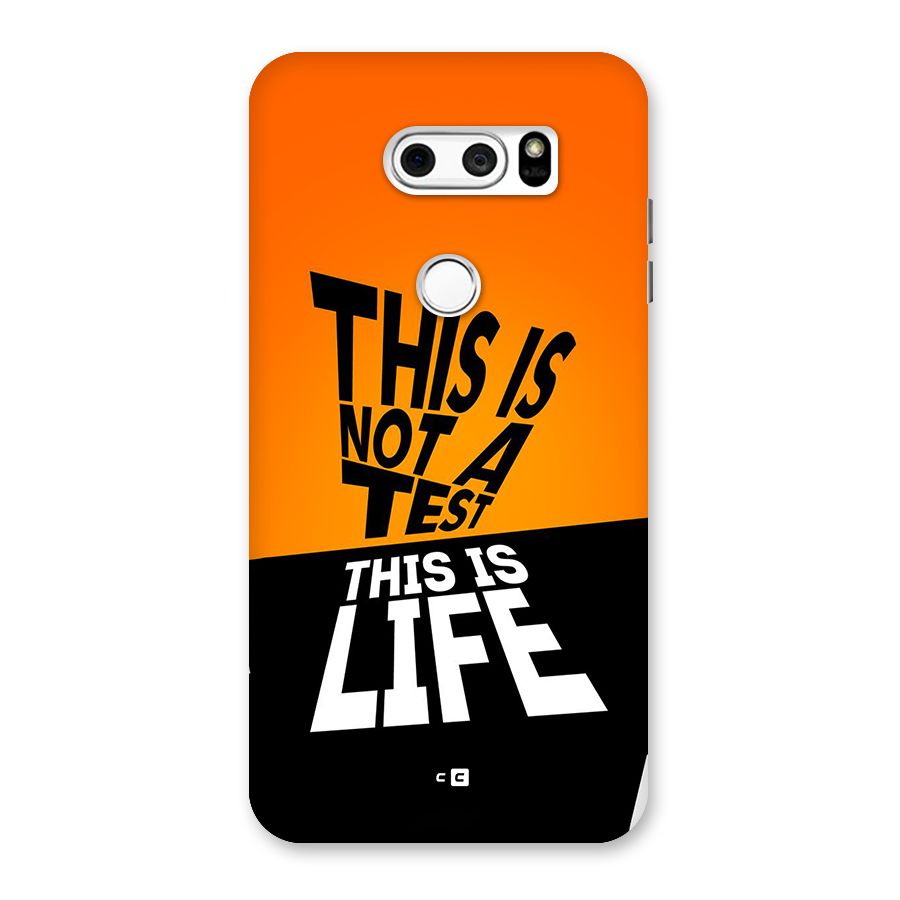 Test Life Back Case for LG V30