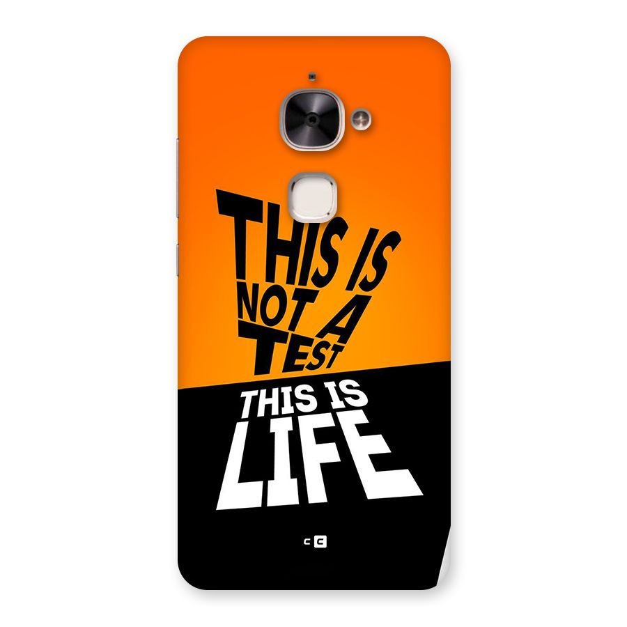 Test Life Back Case for Le 2