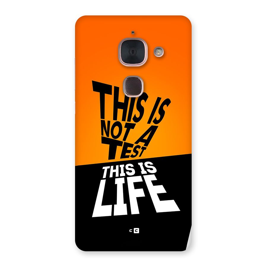 Test Life Back Case for Le Max 2