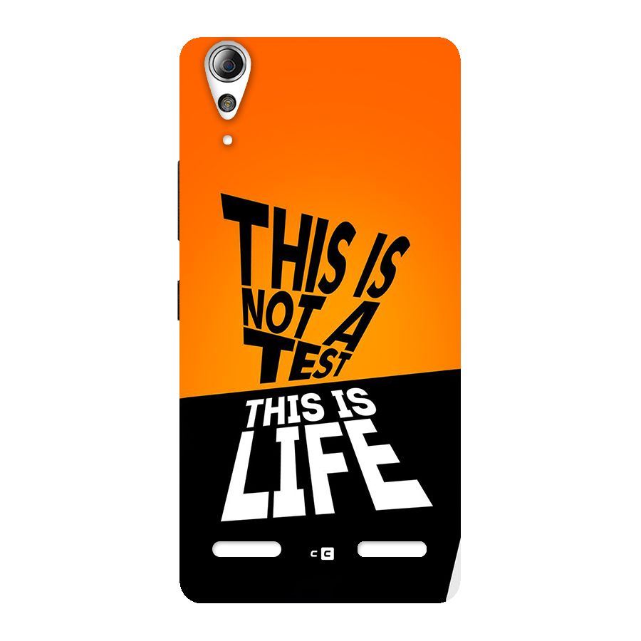 Test Life Back Case for Lenovo A6000