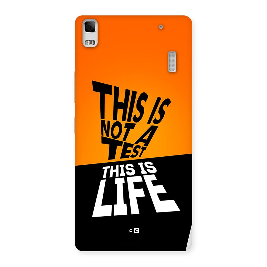 Test Life Back Case for Lenovo A7000