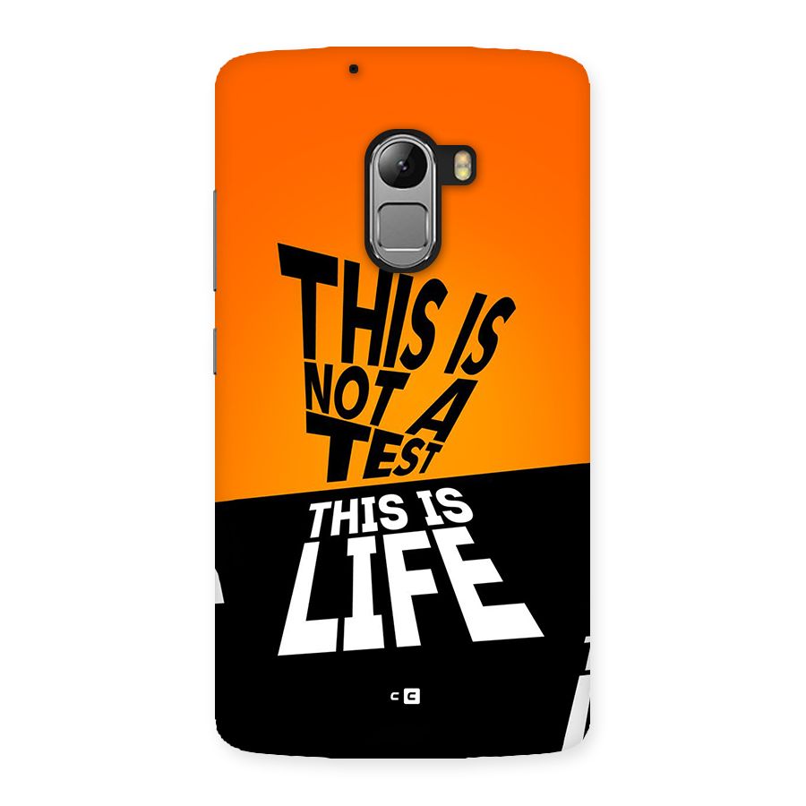 Test Life Back Case for Lenovo K4 Note