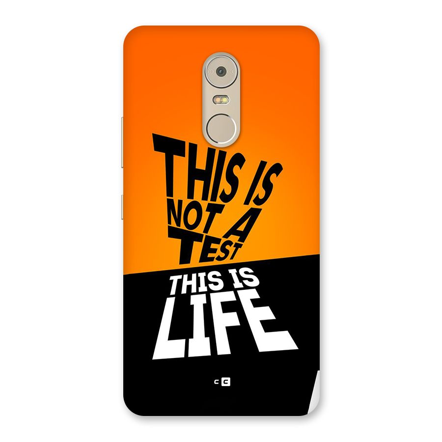 Test Life Back Case for Lenovo K6 Note