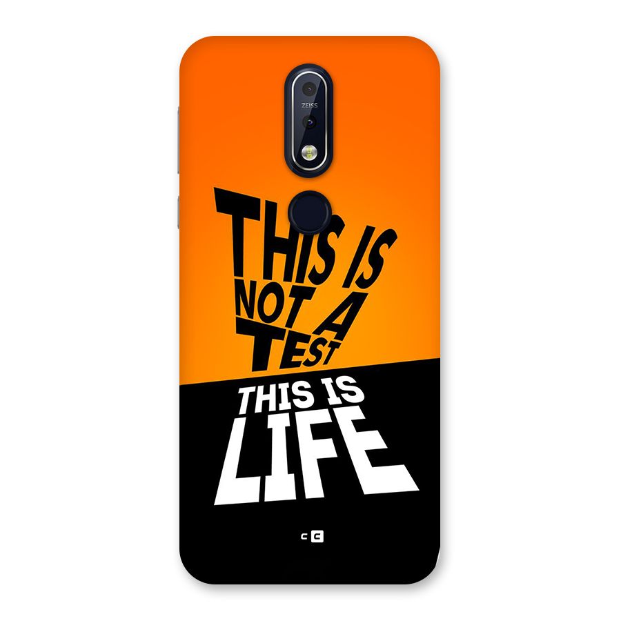 Test Life Back Case for Nokia 7.1
