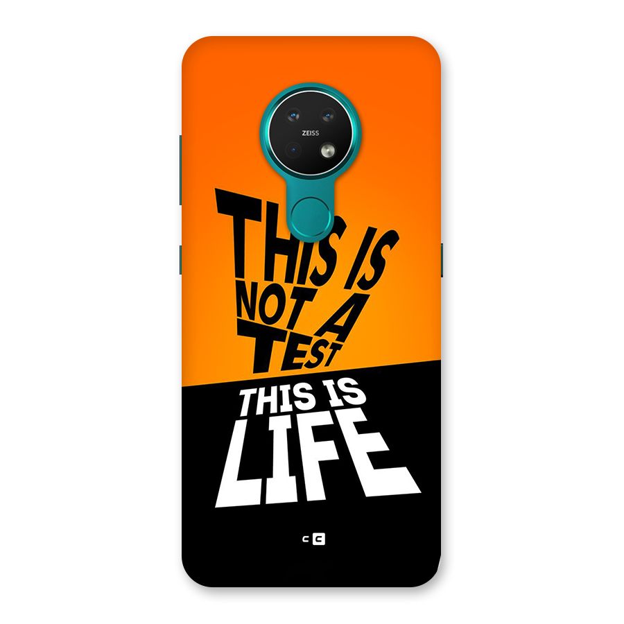 Test Life Back Case for Nokia 7.2