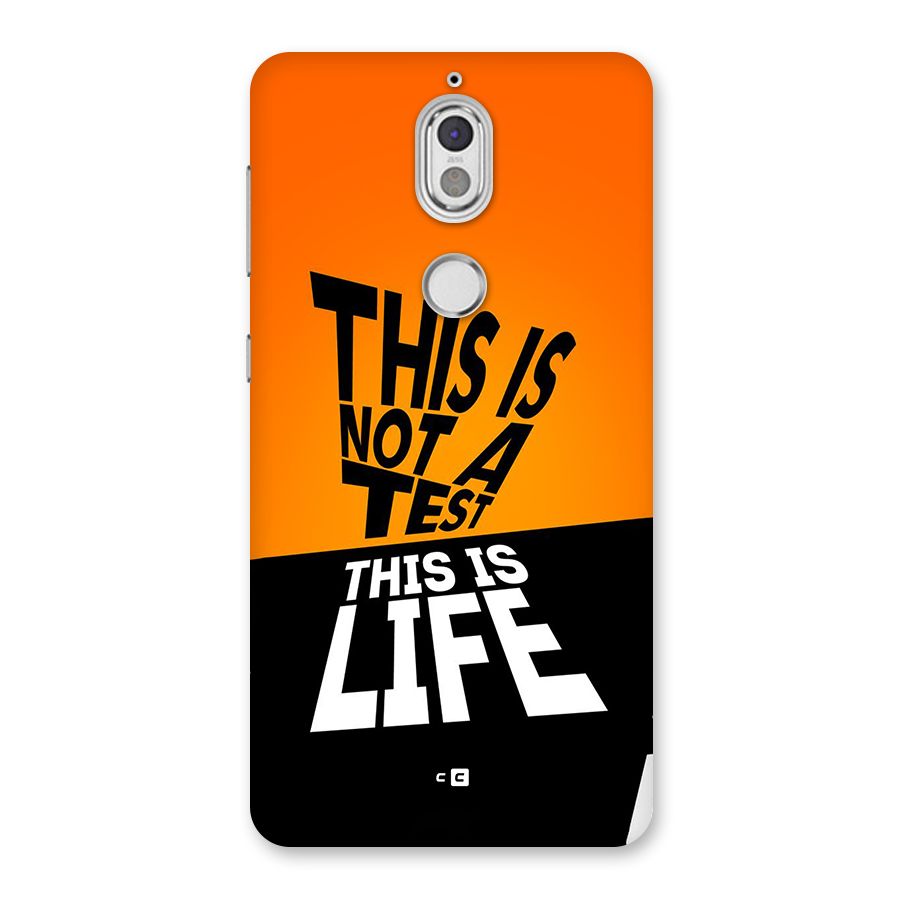 Test Life Back Case for Nokia 7