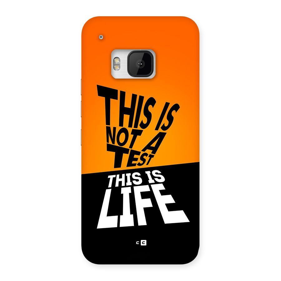 Test Life Back Case for One M9