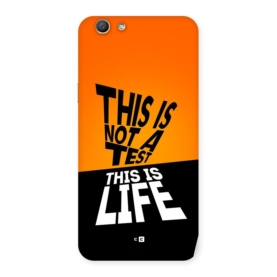 Test Life Back Case for Oppo A59