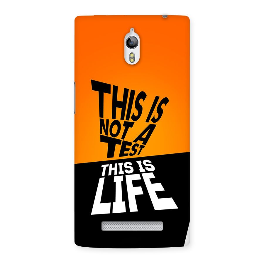 Test Life Back Case for Oppo Find 7