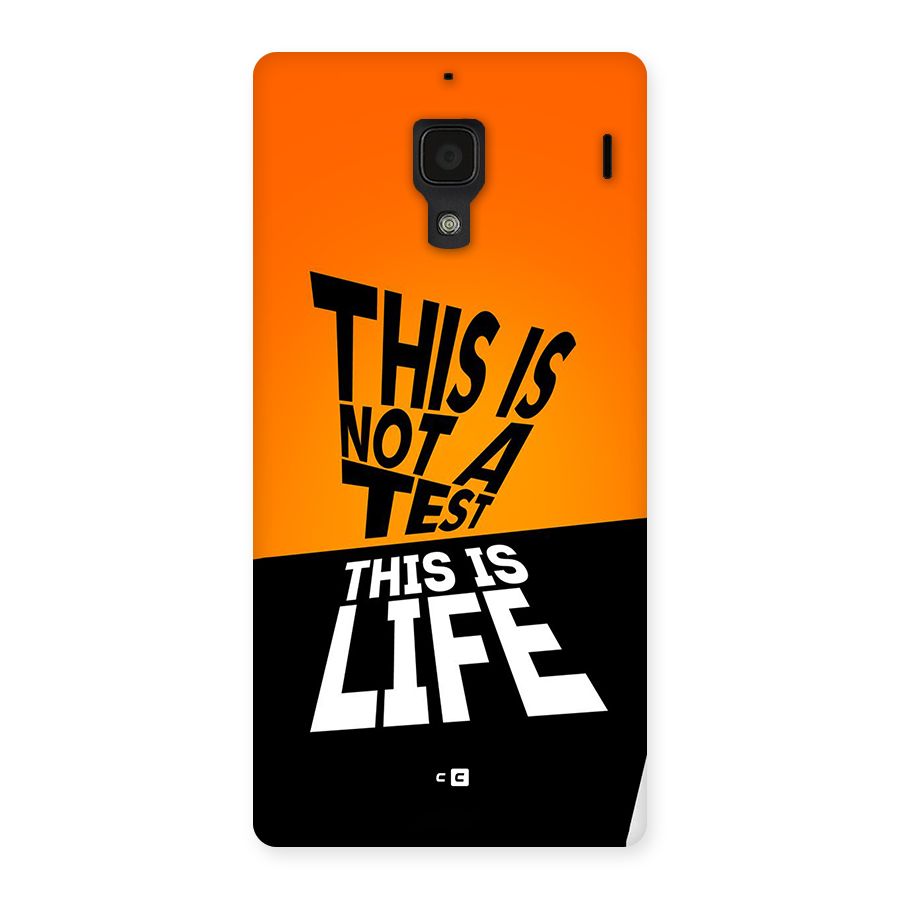 Test Life Back Case for Redmi 1s