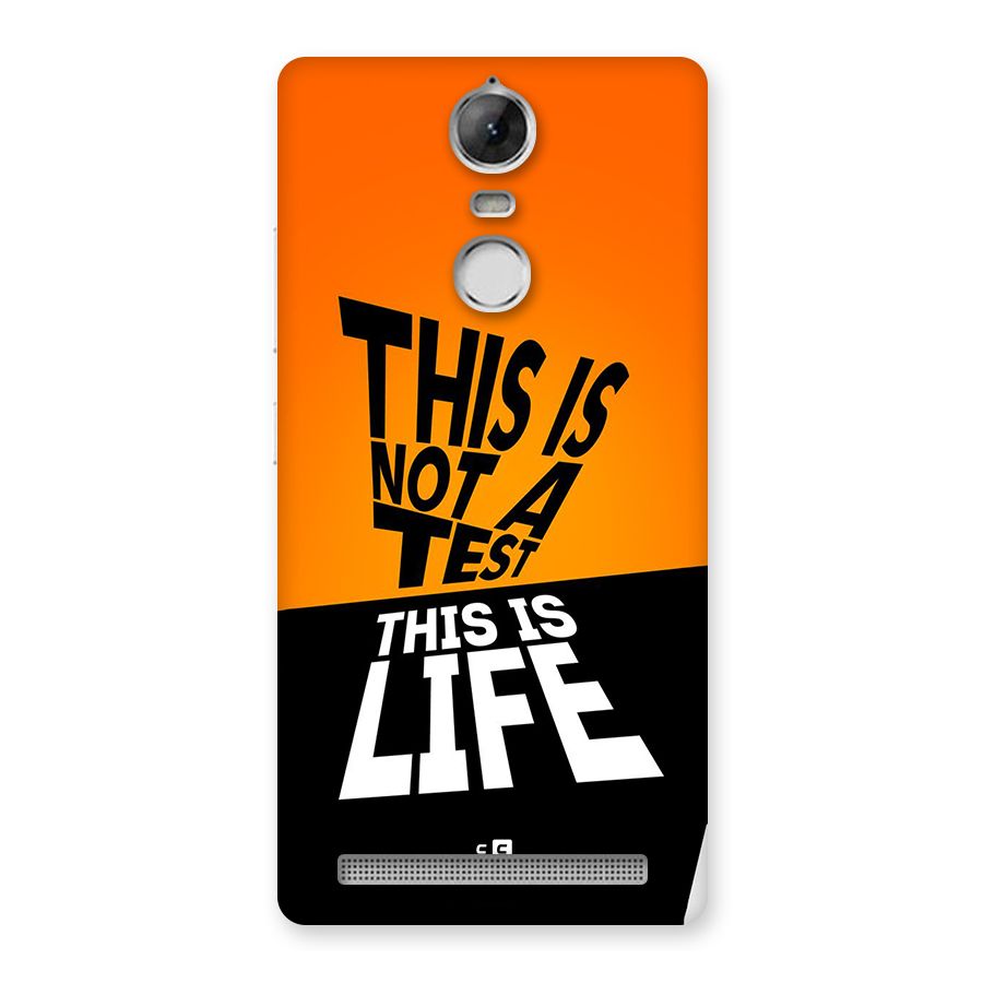 Test Life Back Case for Vibe K5 Note