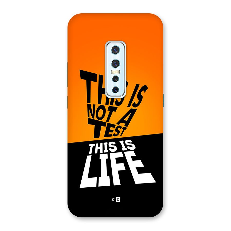Test Life Back Case for Vivo V17 Pro